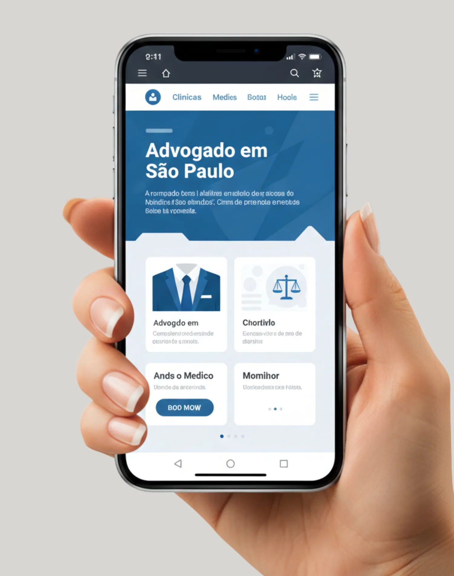 site para profissionais liberais virtus conecta